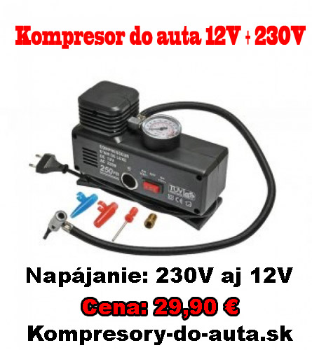kompresor 230V aj 12V